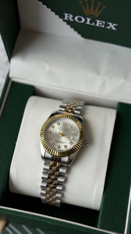 ساعة - Rolex / الستاتية - شامل علبة وكيس