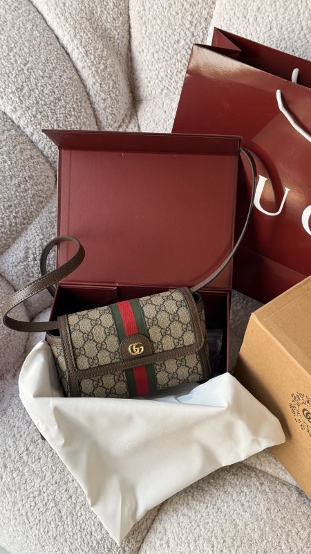 شنطة - Gucci Ophidia Mini GG / شامل علبة ( double box)