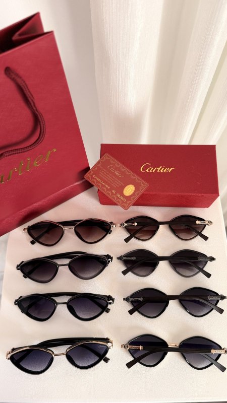 نظارة CARTIER / فل بكج علبة وكيس