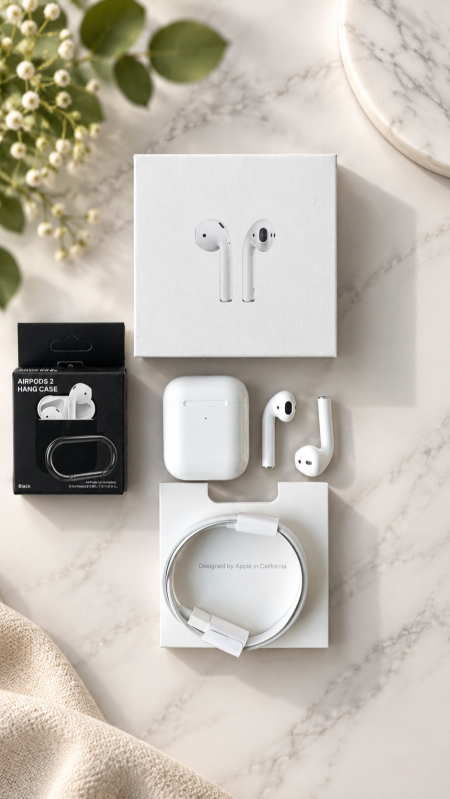 AirPods2 مع بيت حماية هدية