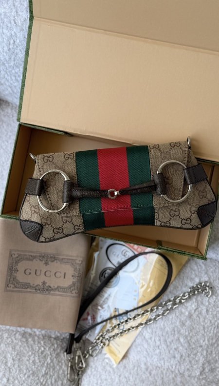 شنطة -Gucci Horsebit / شامل علبة