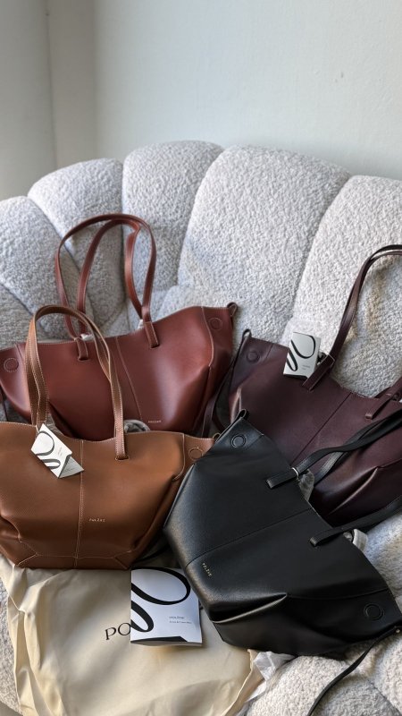 شنطة polene cyme حجم وسط / شامل علبة