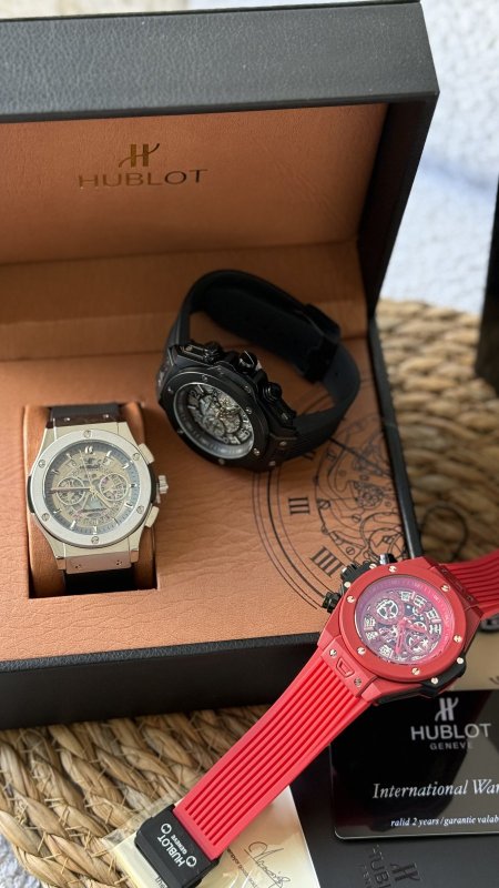 ساعة HUBLOT / شامل علبة أصلية